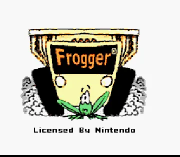 Frogger (USA) screen shot title